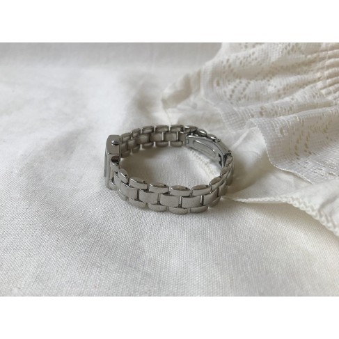 Women's Silver Metal Bracelet Watch
